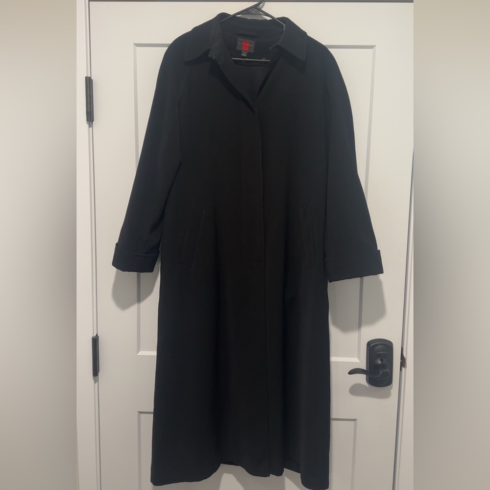 Gallery Black Trench Coat